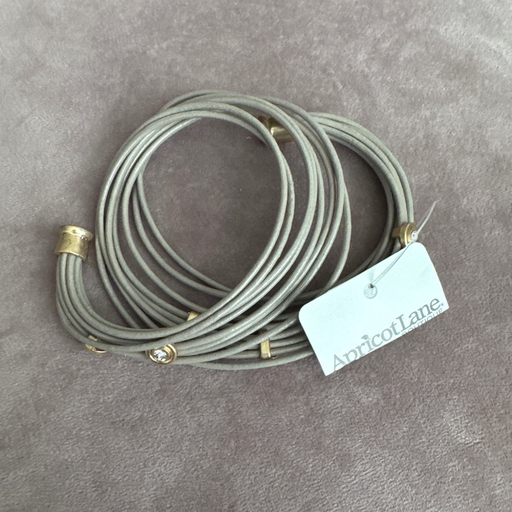 Apricot Lane wrap bracelet